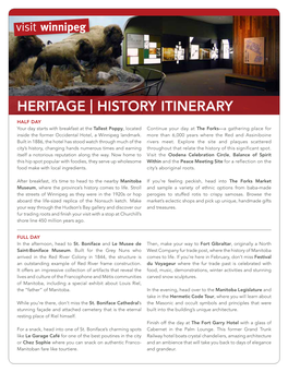 Heritage | History Itinerary