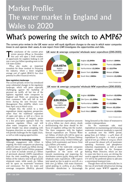 Market Profile: the Water Market in England and Wales to 2020