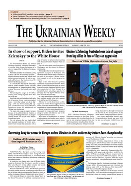 The Ukrainian Weekly, 2021