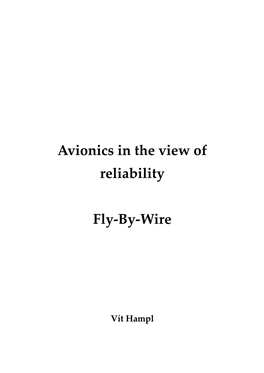 Avionics in the View of Reliability Fly-By-Wire