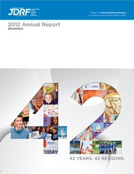 2012 Annual Report (Essentials)