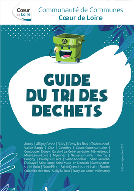 GUIDE DU TRI DES Dechets