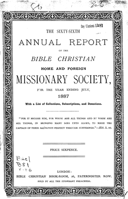 Missionary Society