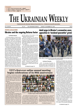 The Ukrainian Weekly, 2020