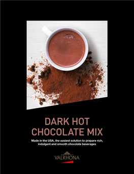 Dark Hot Chocolate