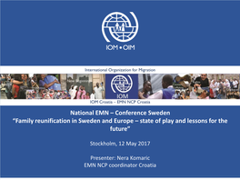 Presentation EMN Conference Sweden 2017: Nera Komaric