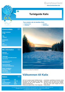 Turistguide Kalix