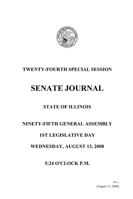 Senate Journal