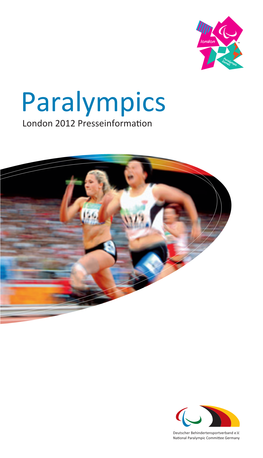 Paralympics London 2012 Presseinformaɵ On
