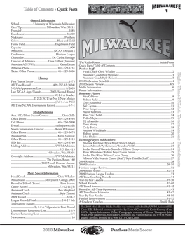 2010 Media Guide