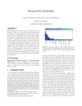 User Preferences, Network Cookies and Neutrality