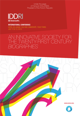 Biographies an Innovative Society for the Twenty- First Century
