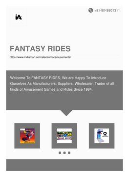 Fantasy Rides