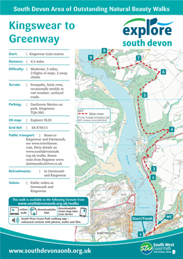 Kingswear to Greenway Walk