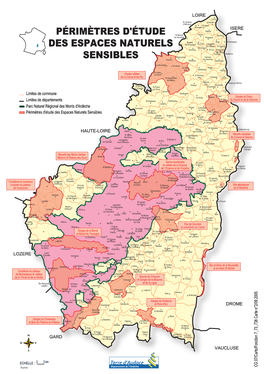 Périmètres D'étude Des Espaces Naturels Sensibles