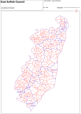 East Suffolk County Divisions