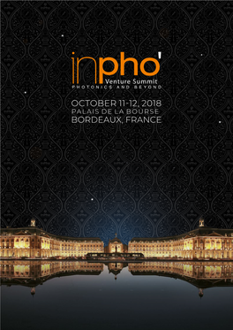 October 11 12, 2018 Bordeaux, France