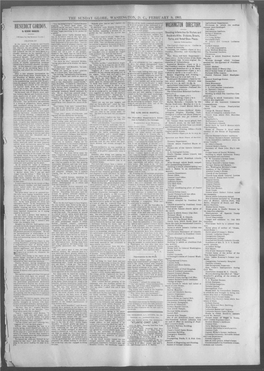 Globe Washington D C February 9 1902 Bemdigtgormb