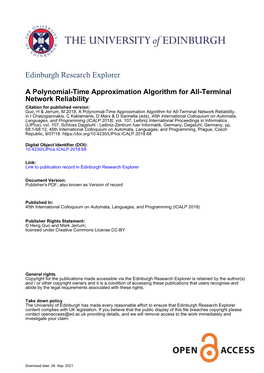 Edinburgh Research Explorer