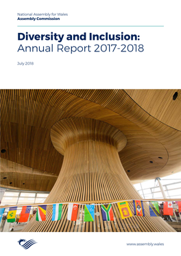 Diversity and Inclusion: Annual Report 2017-2018