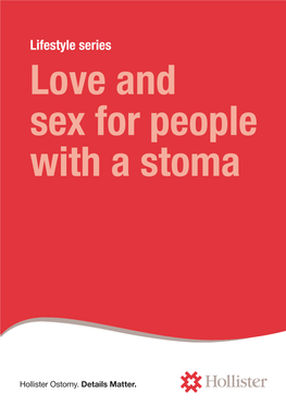 Love and Sex for People with a Stoma