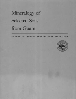 Mineralogy of Selected Soils from Guam