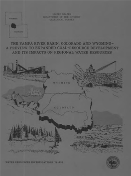 The Yampa River Basin, Colorado and Wyoming- a Preview to Expanded Coal-Resource Development and Its Impacts on Regional Water Resources