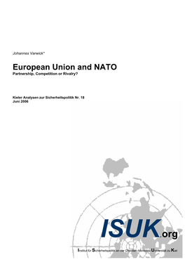 European Union and NATO