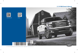 2013 Ford F-150 Owner's Manual