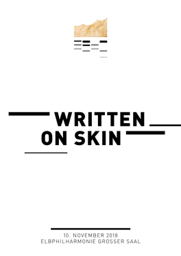 Written on Skin