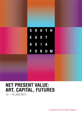 Art, Capital, Futures 12 – 15 Jan 2017