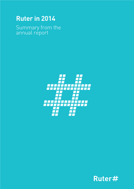 Summary from the Annual Report 2014