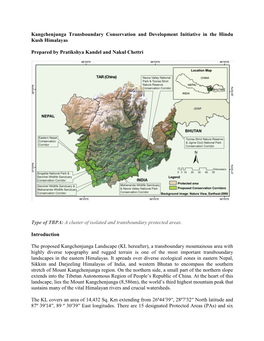 Kangchenjunga Transboundary Conservation and Development Initiative in the Hindu Kush Himalayas