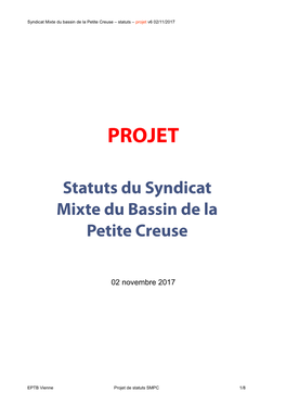 Projet V6 02/11/2017