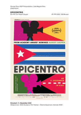 EPICENTRO Ein Film Von Hubert Sauper at / FR 2020, 109 Minuten