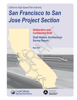 San Francisco to San Jose Project Section
