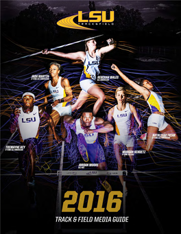 2016 Lsu Track & Field Media Guide