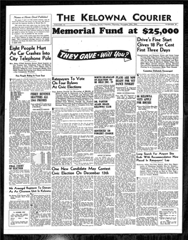 Memorial Fund $25,000
