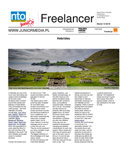 Freelancer Numer 13 02/18