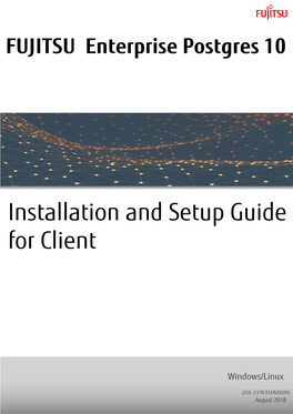Installation and Setup Guide for Client