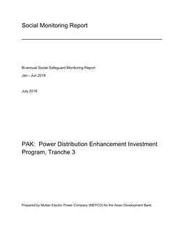 Power Distribution Enhancement Investment Program, Tranche 3