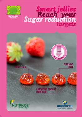 Smart Jellies, Reach Your Sugar Reduction Targets