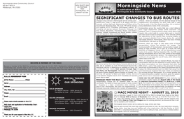 Morningside News