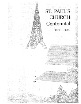 St. Paul's Church Centennial