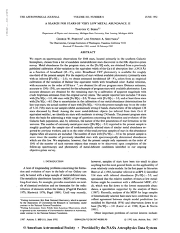 1992Aj 103.1987B the Astronomical Journal