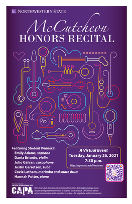 Honors Recital