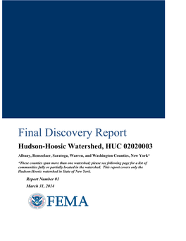 Final Discovery Report