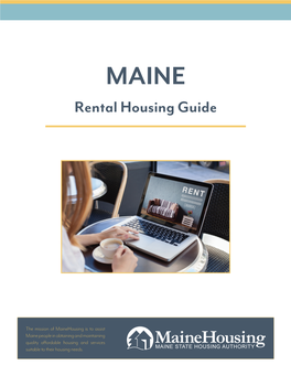 MAINE Rental Housing Guide