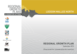 Loddon Mallee North Regional Growth Plan 63 Defined by Geography