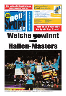 Weiche Gewinnt Hallen-Masters